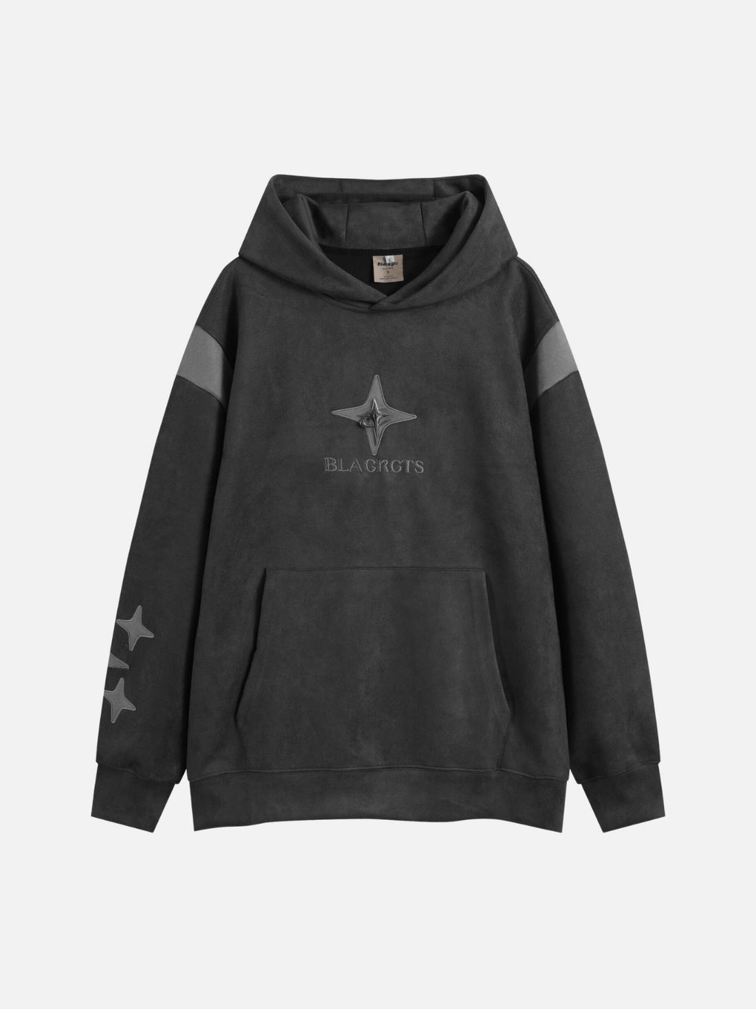 IRON STAR - Oversized Graphic Hoodie Grey | TEENWEAR.EU