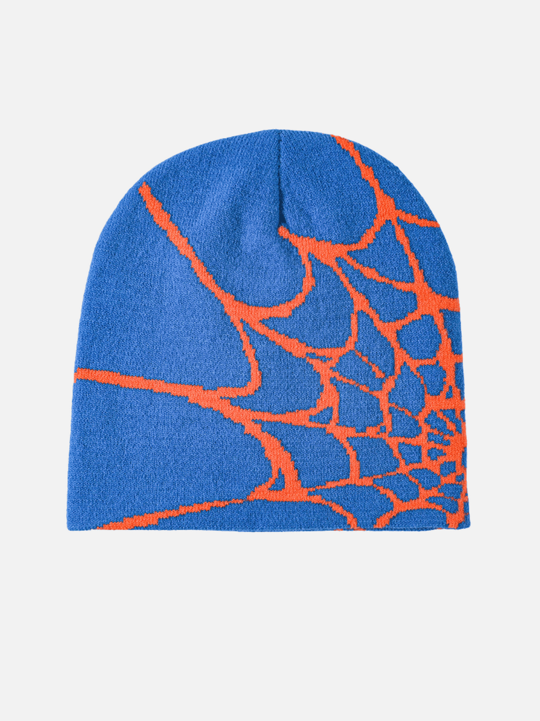 SPIDER - Graphic Beanie Orange Blue One Size | TEENWEAR.EU