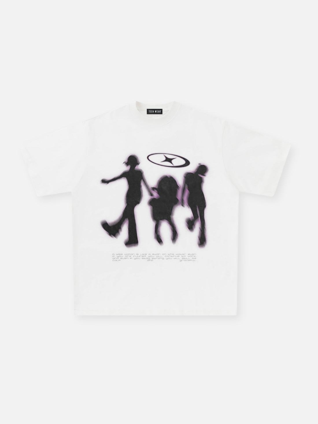 STREET DANCE - Regular Print T-Shirt White | TEENWEAR.EU