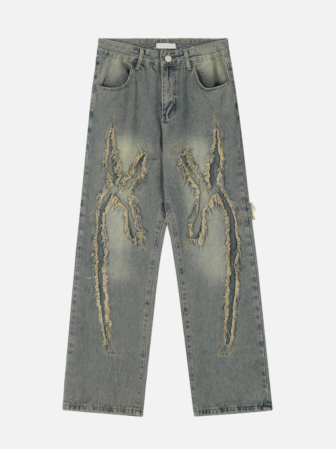 TORNIES - Regular Torn Graphic Jeans Blue | TEENWEAR.EU