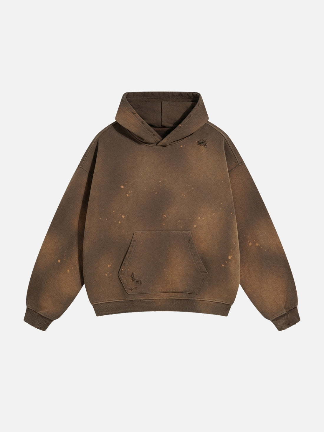 MIDNIGHT - Premium Oversized Basic Hoodie Brown | TEENWEAR.EU