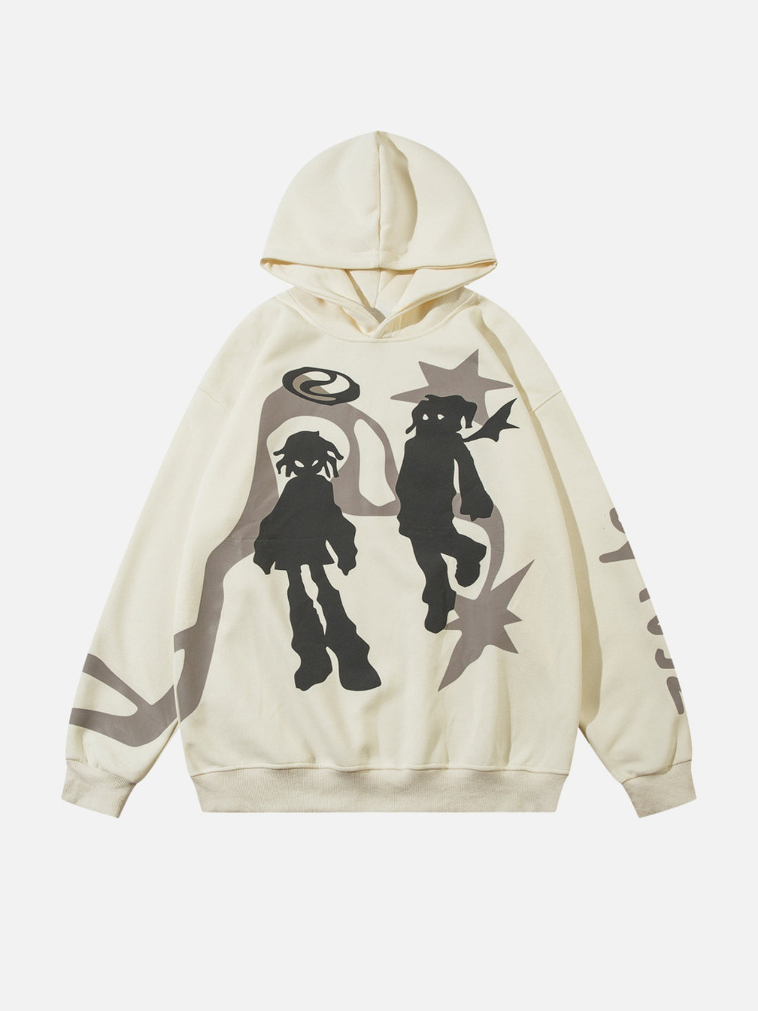 ANGELED - Oversized Print Hoodie