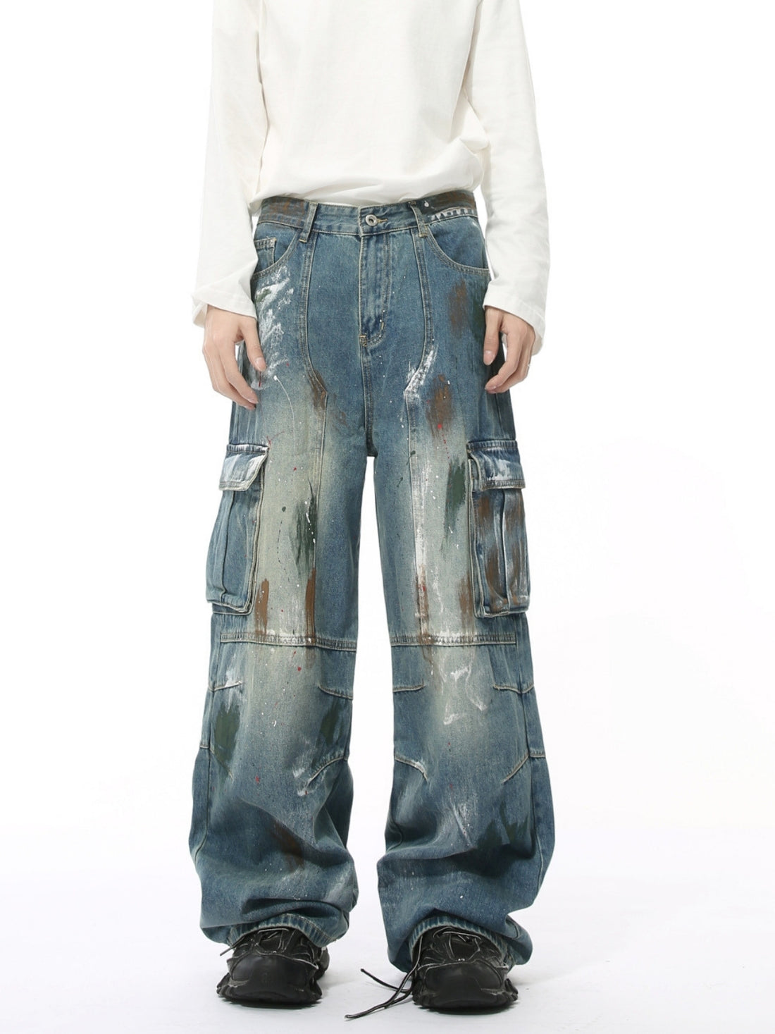 DIRTIES - Baggy Graphic Jeans | TEENWEAR.EU