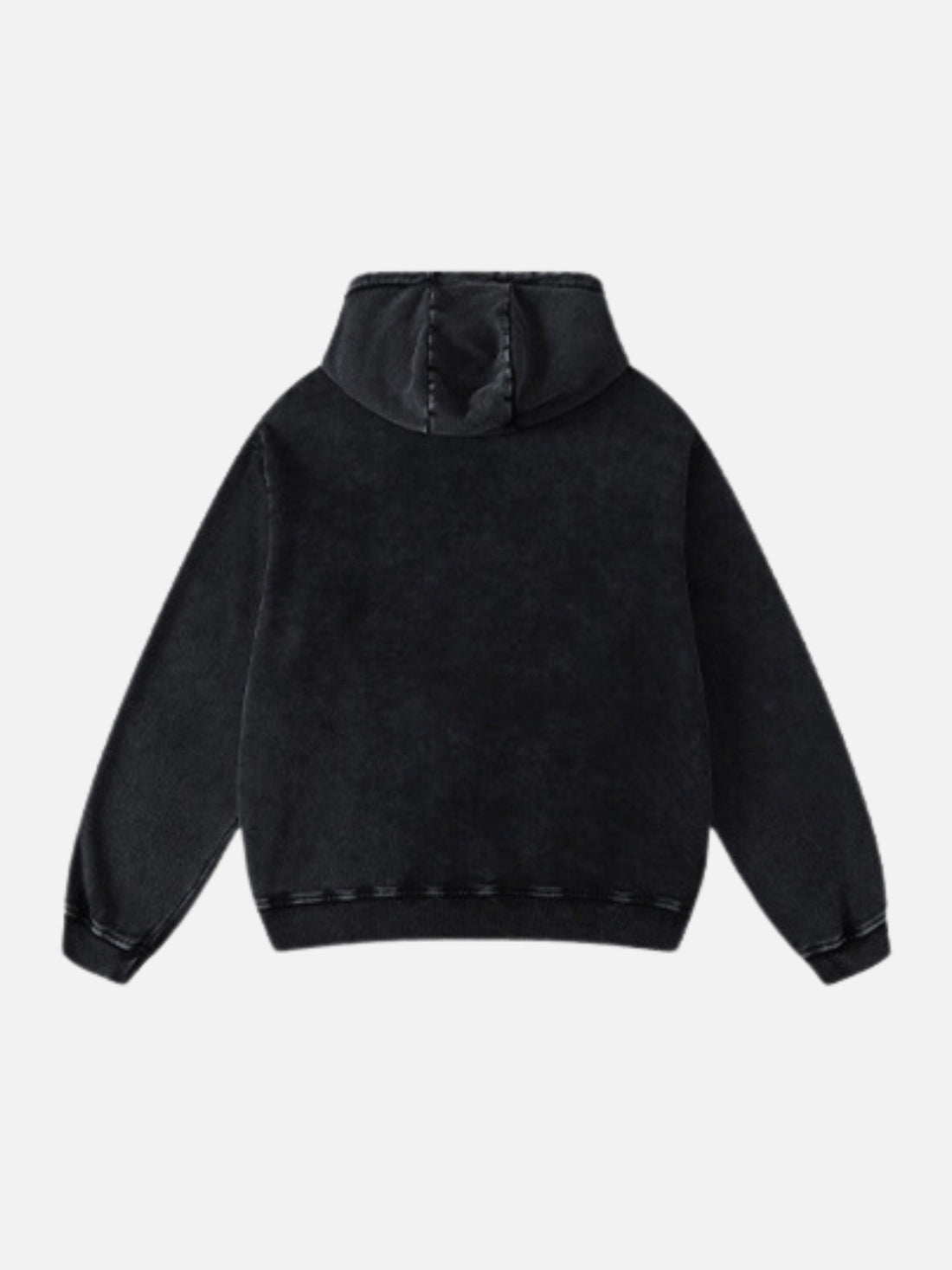 FANTASTIC - Oversized Graphic Hoodie Washed Black | Teenwear.eu