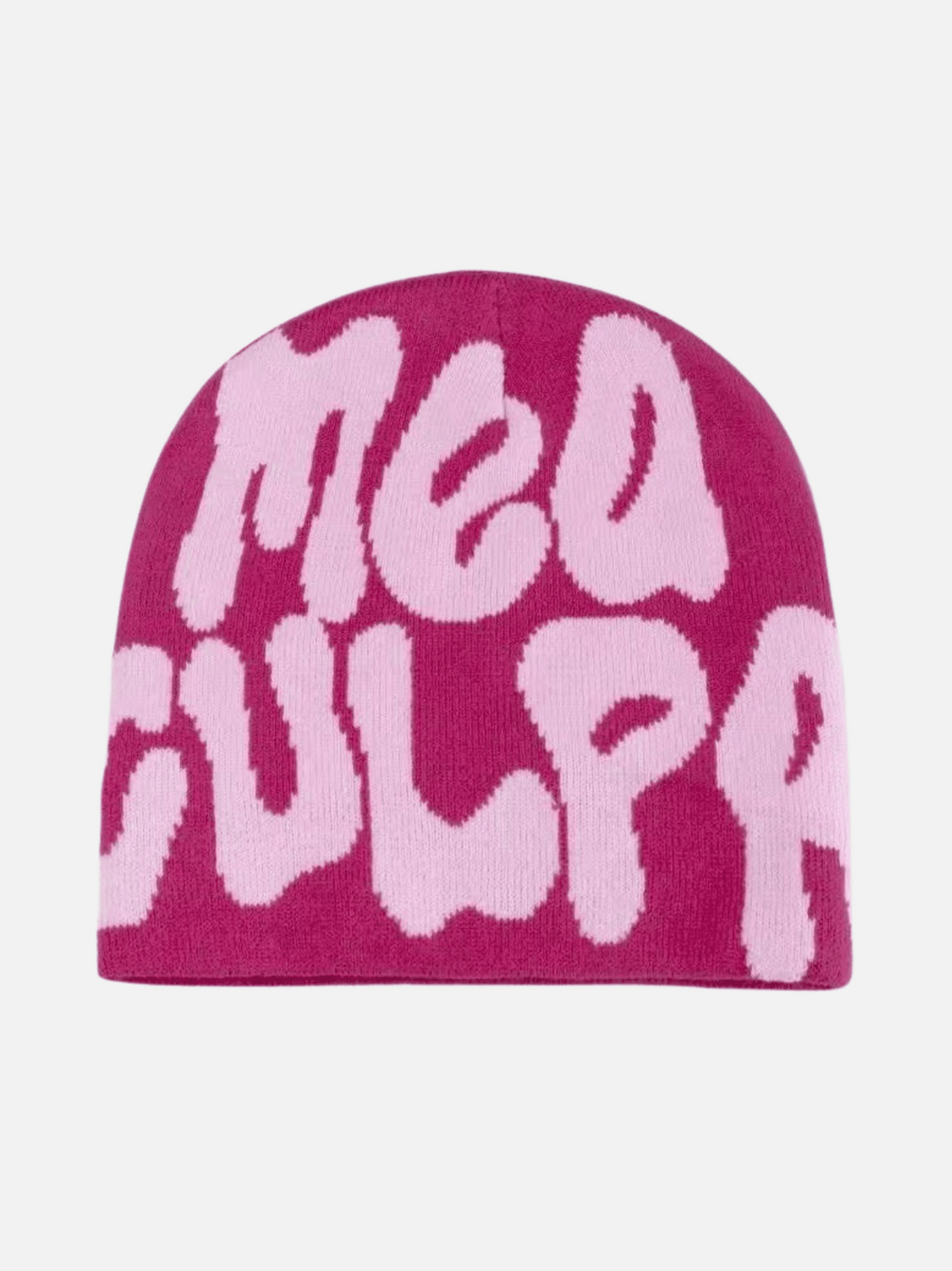 MEA CULPA - Graphic Beanie Pink One Size | TEENWEAR.EU