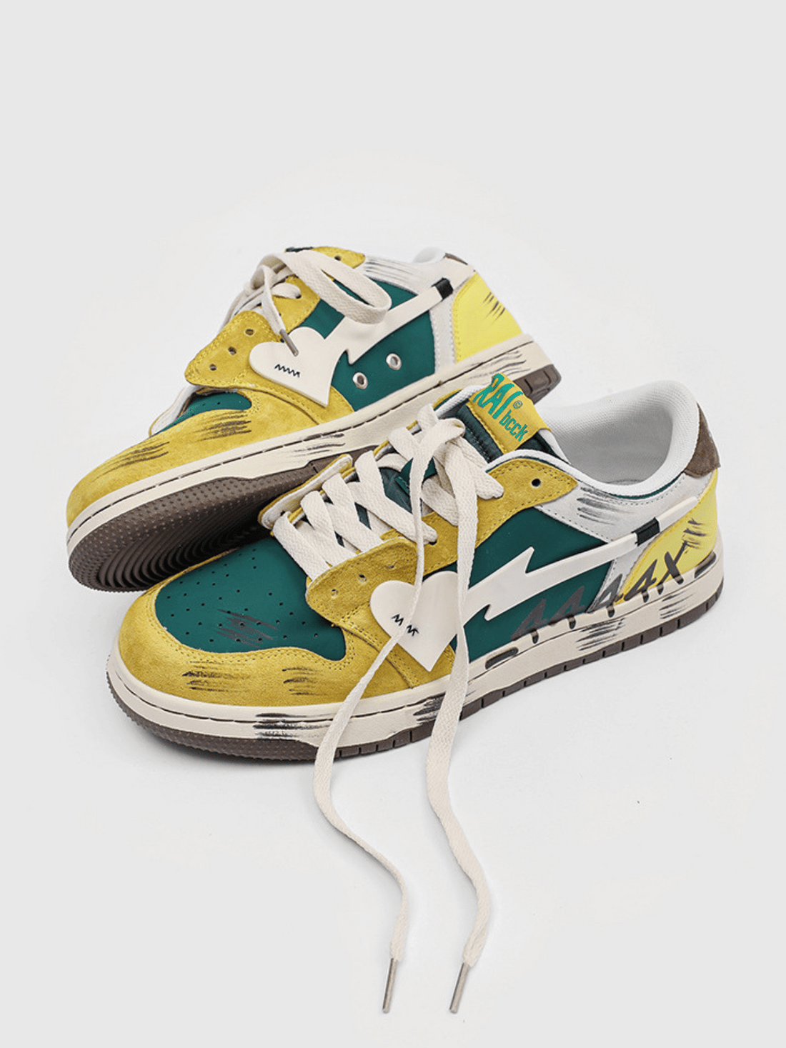 GRAFFITI - Sneakers Yellow | TEENWEAR.EU