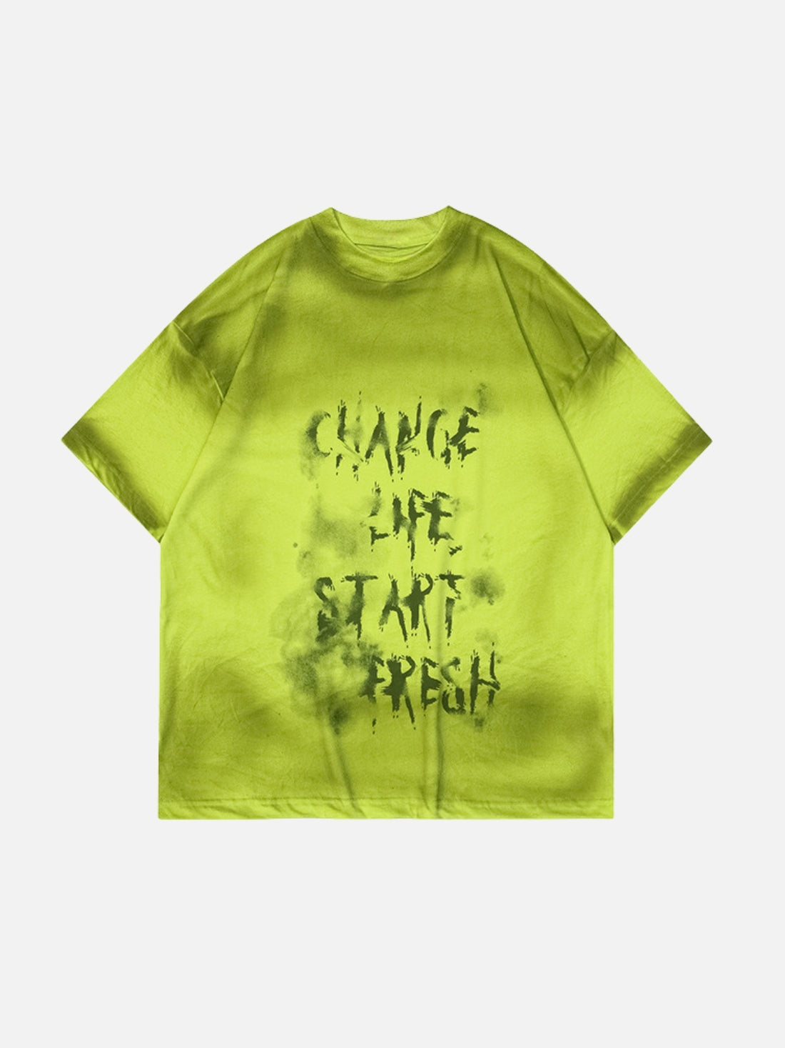 BLEEDY - Oversized Print T-Shirt Green | TEENWEAR.EU