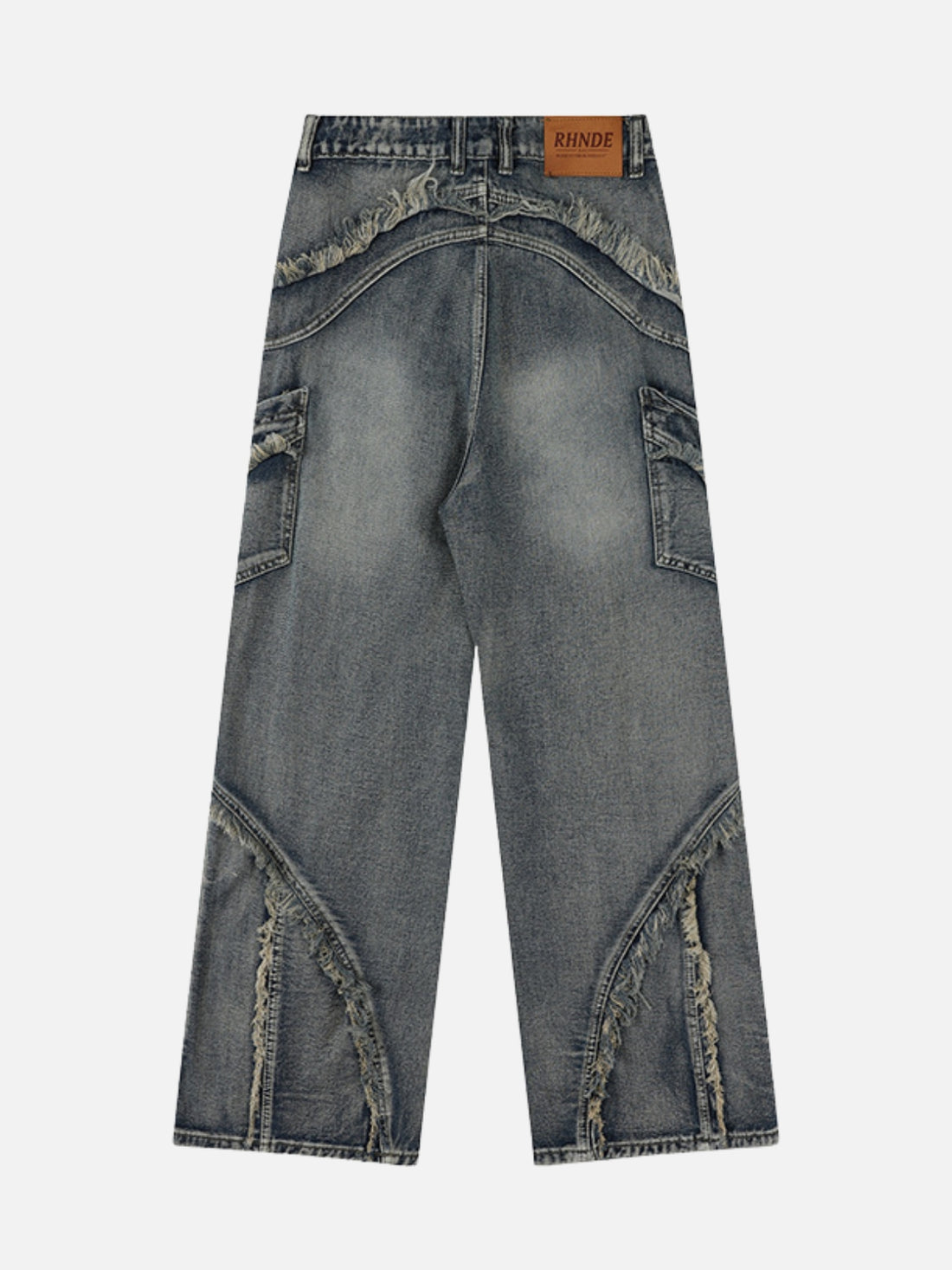 BRASSI - Baggy Basic Embroidered Jeans