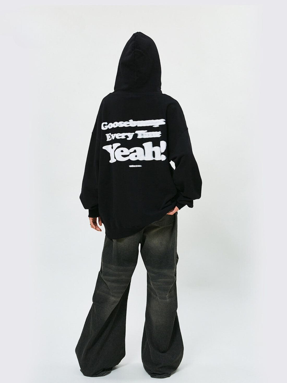 BLURRED - Oversized Print Hoodie | Teenwear.eu