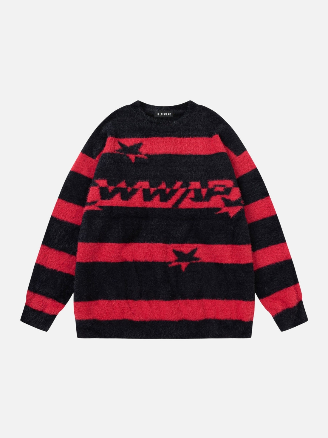 WWAP - Oversized Basic Sweater Red | TEENWEAR.EU