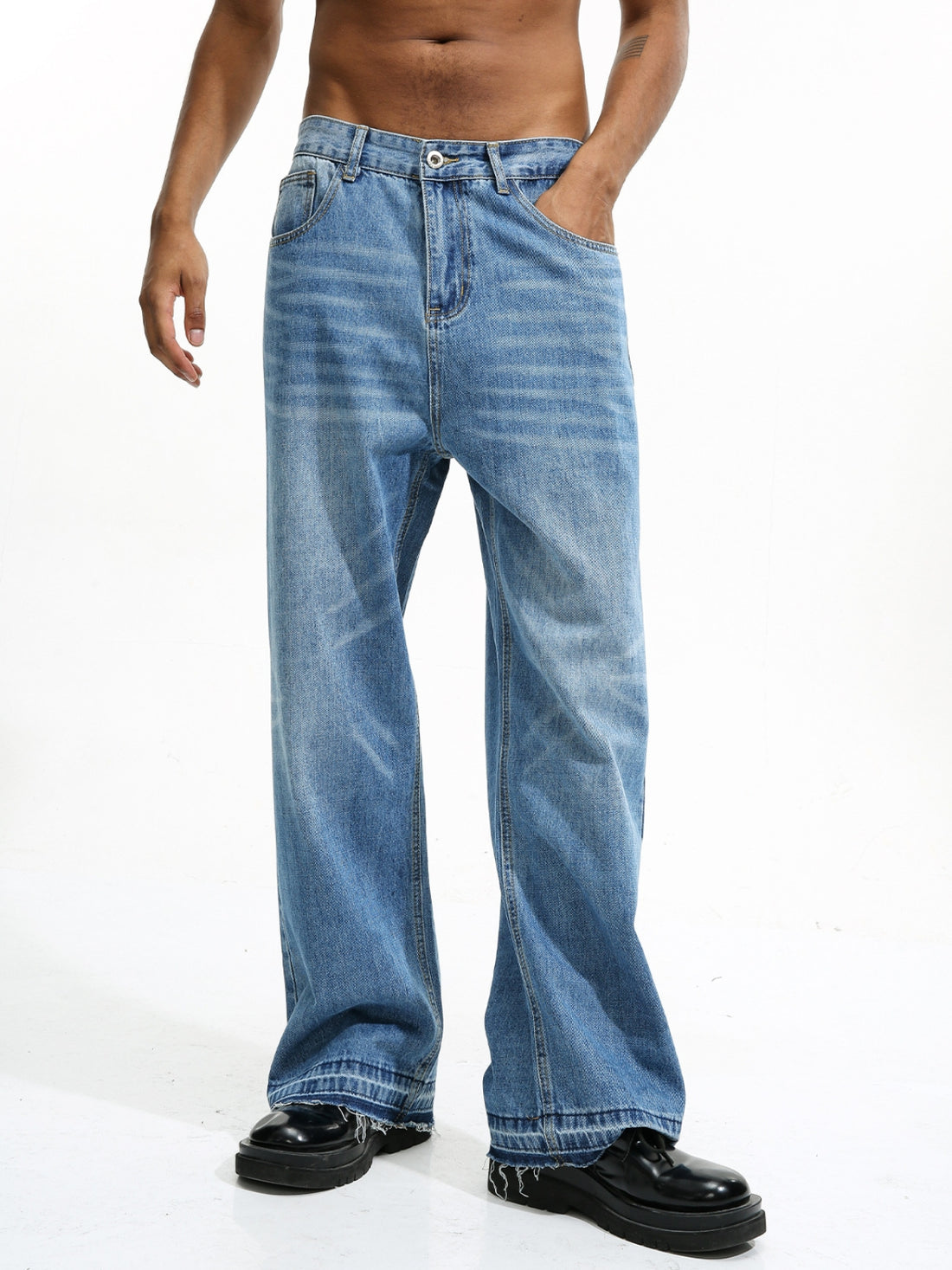 DRAPE - Baggy Basic Jeans | TEENWEAR.EU