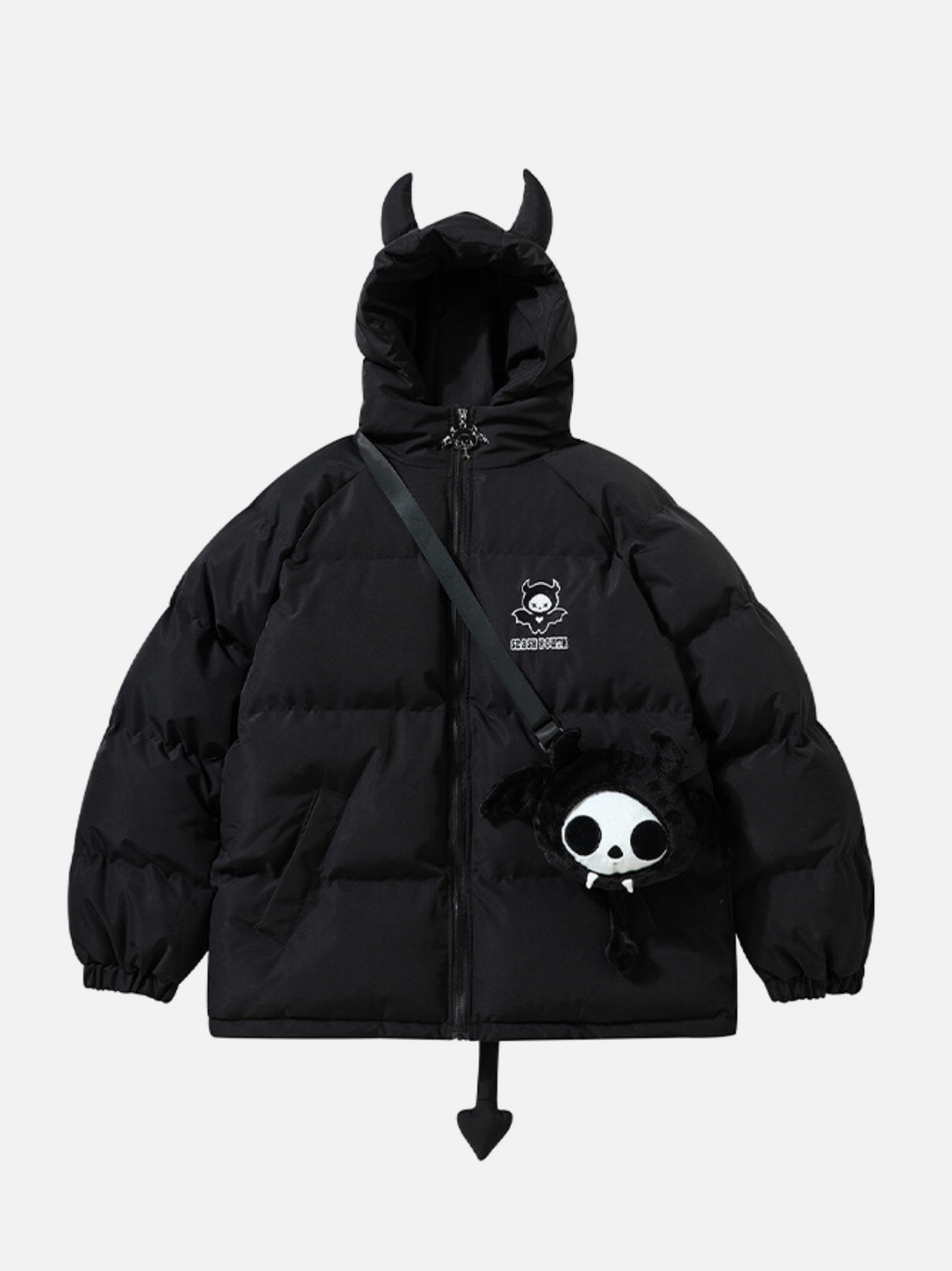 VAMP - Puffer Jacket Black | Teenwear.eu