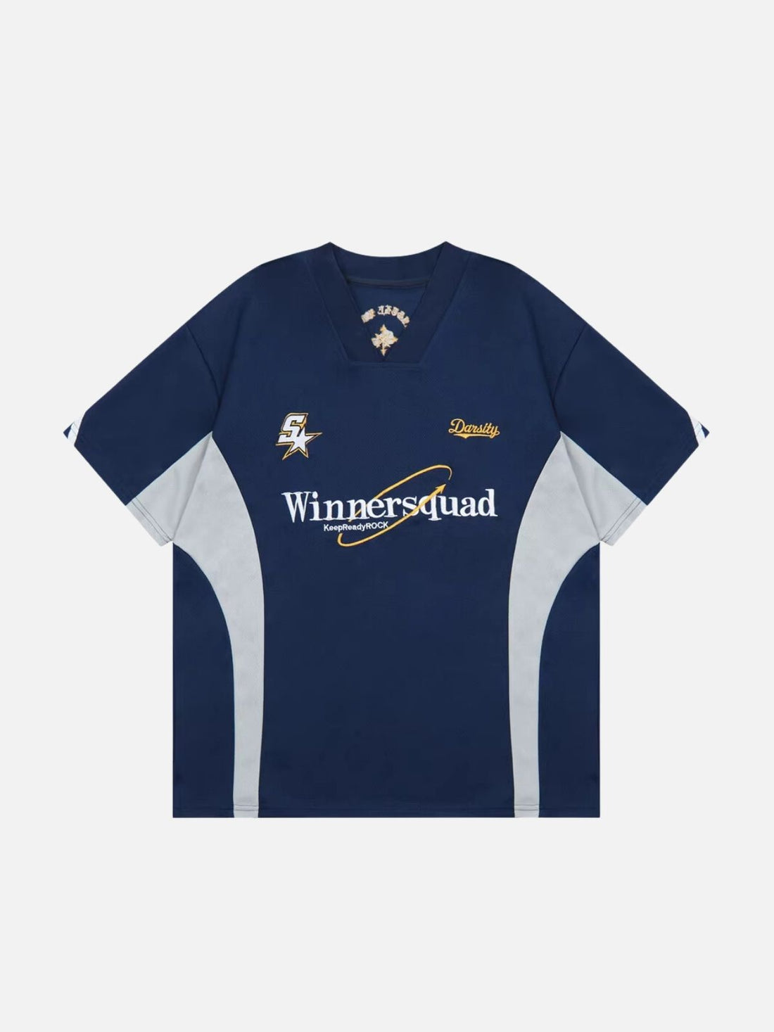 WINNER SQUAD - Oversized Print T-Shirt Blue | TEENWEAR.EU