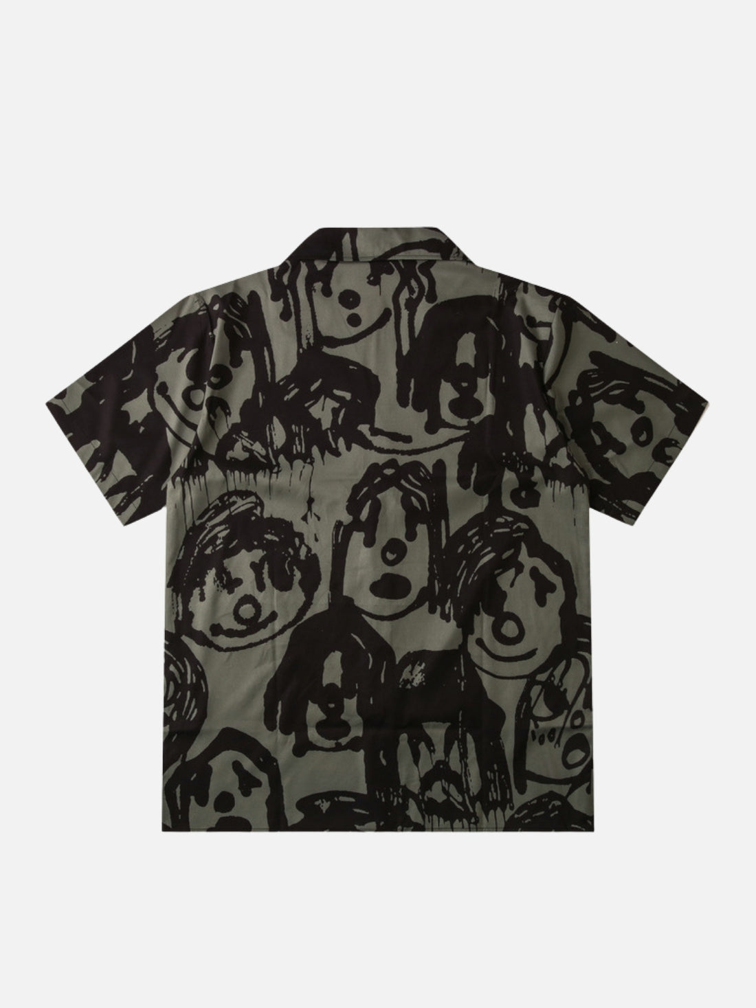 NOSES - Relaxed Graphic Shirt Brown | TEENWEAR.EU