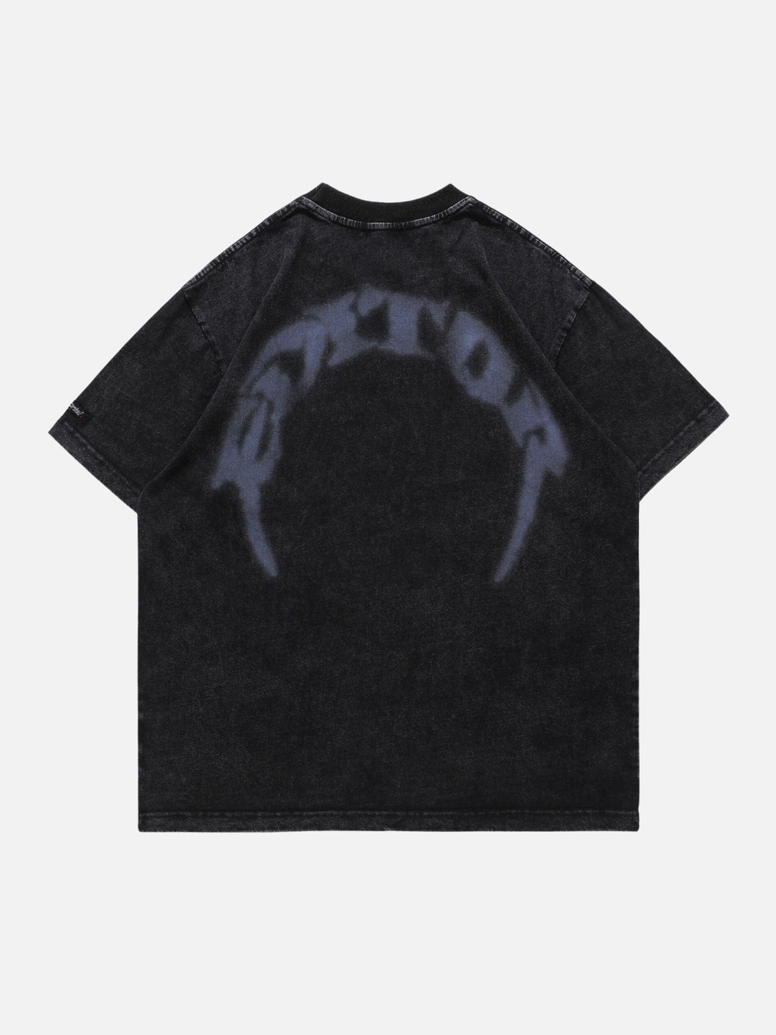 ROSESKULL - Oversized Print T-Shirt Black | Teenwear.eu