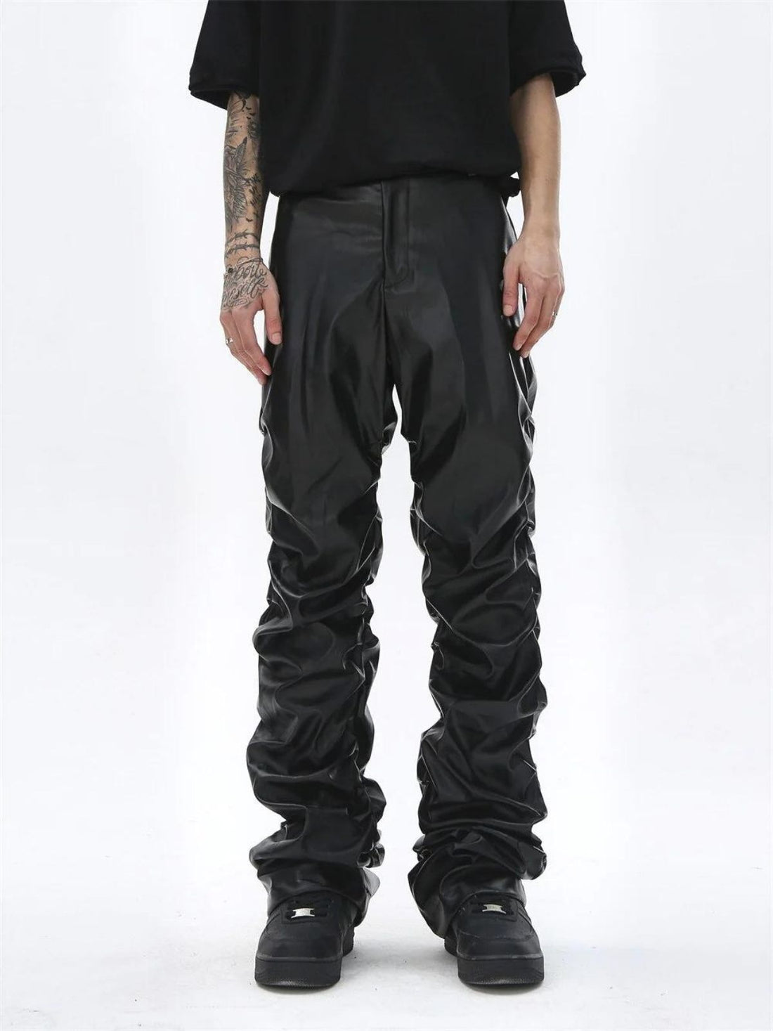OPIUM - Loose Leather Jeans | Teenwear.eu