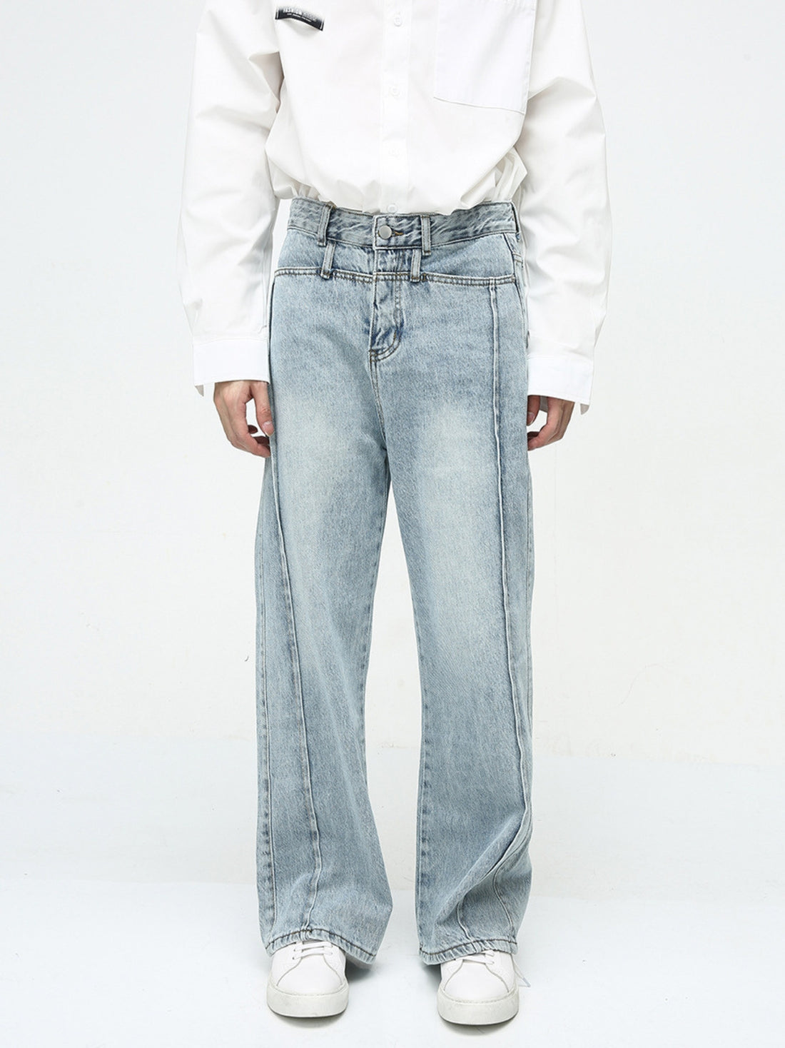 RETHRES - Patched Basic Jeans | TEENWEAR.EU