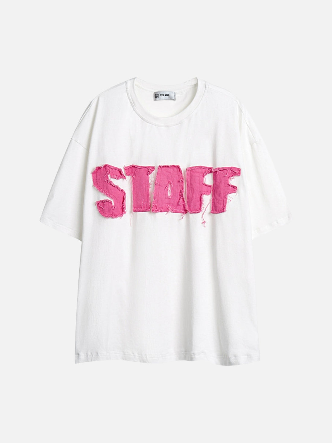 STAFF - Oversized Embroidered T-shirt