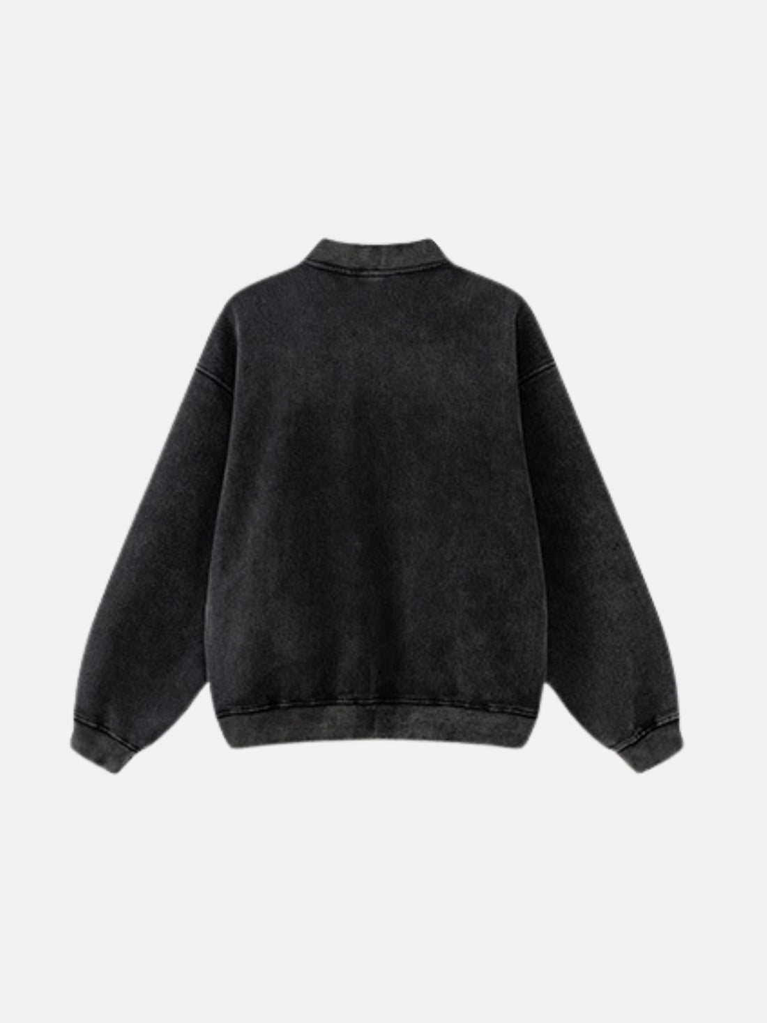 JACKETED - Oversized Basic Jacket Washed Black | TEENWEAR.EU