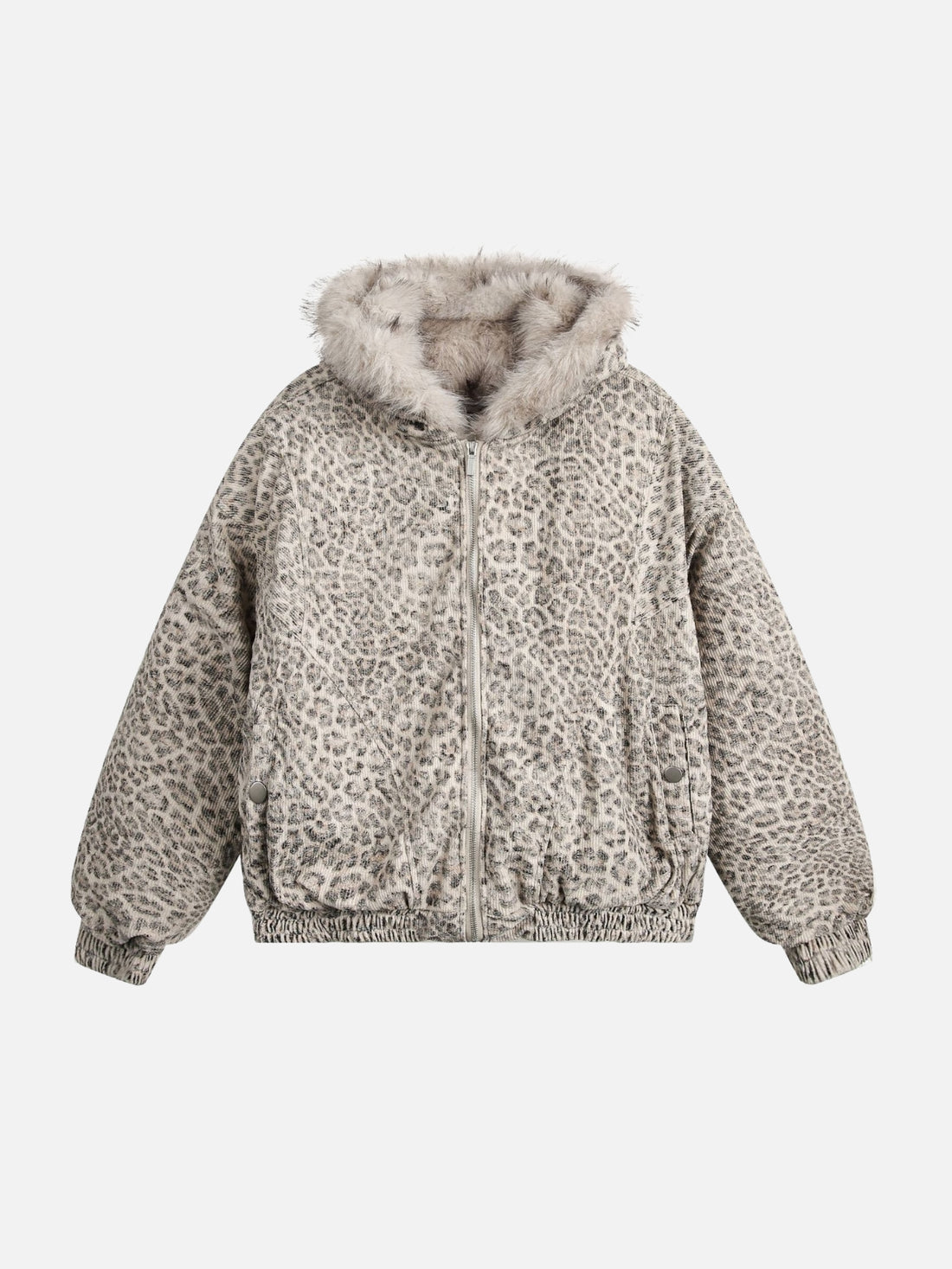 WILD VEIL - Oversized Leopard Print Jacket | TEENWEAR.EU