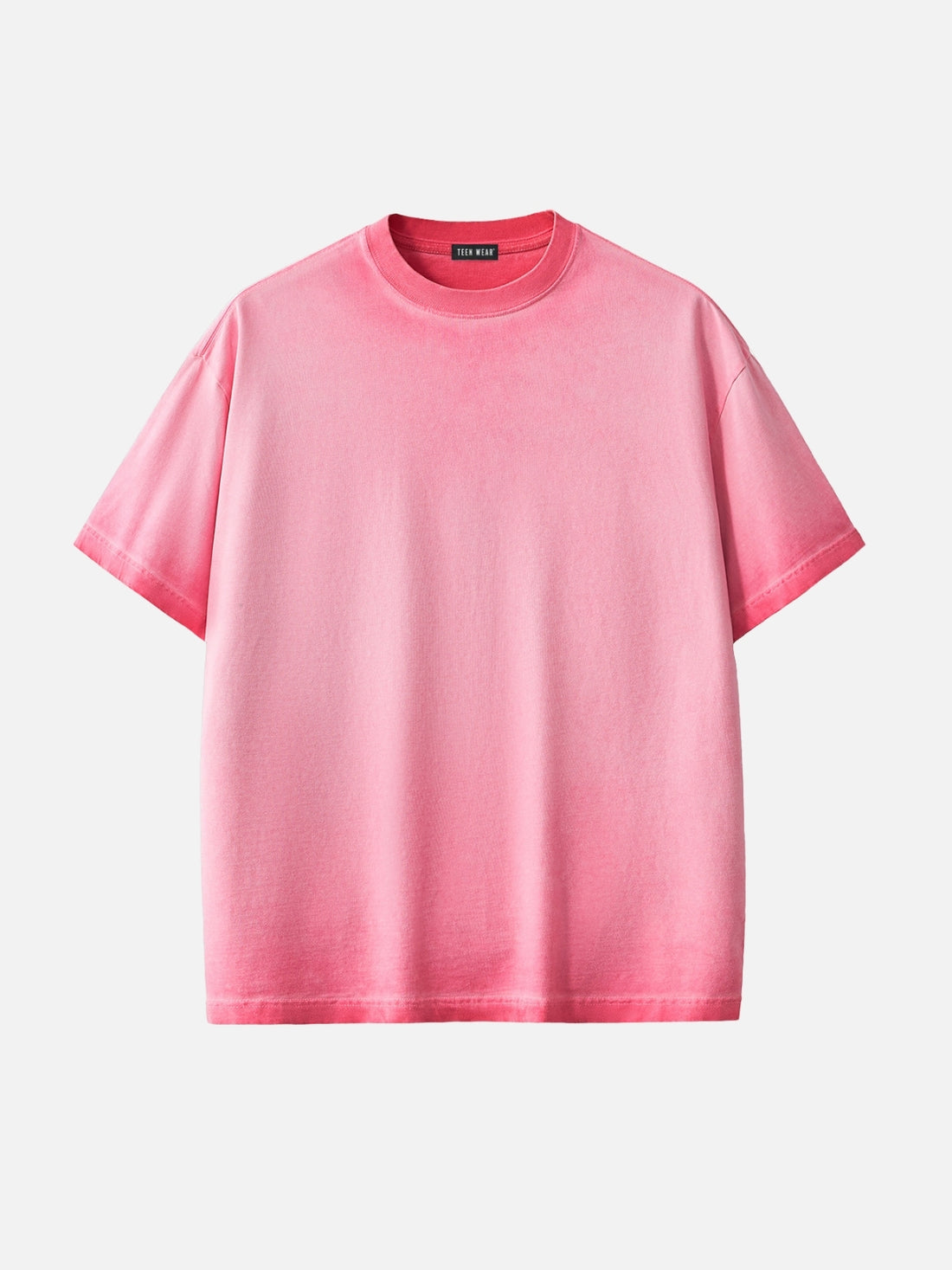 BASICLY - Premium Cotton Oversized T-Shirt Pink | TEENWEAR.EU