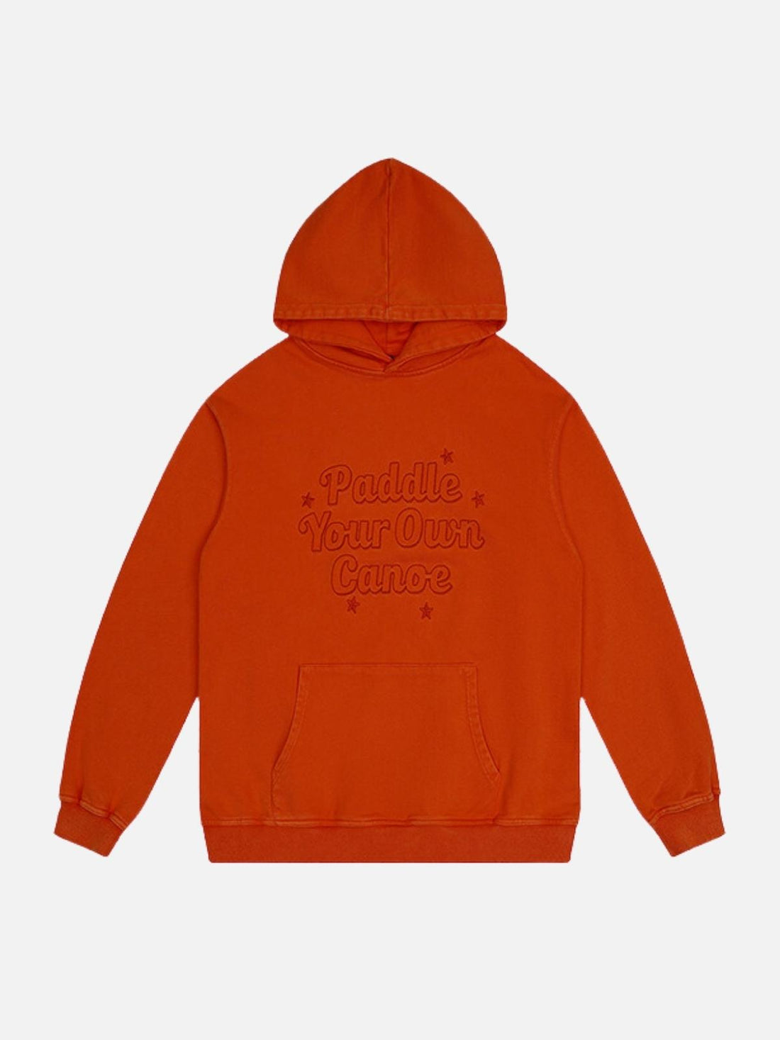 PADDLE - Oversized Embroidered Hoodie Orange | TEENWEAR.EU