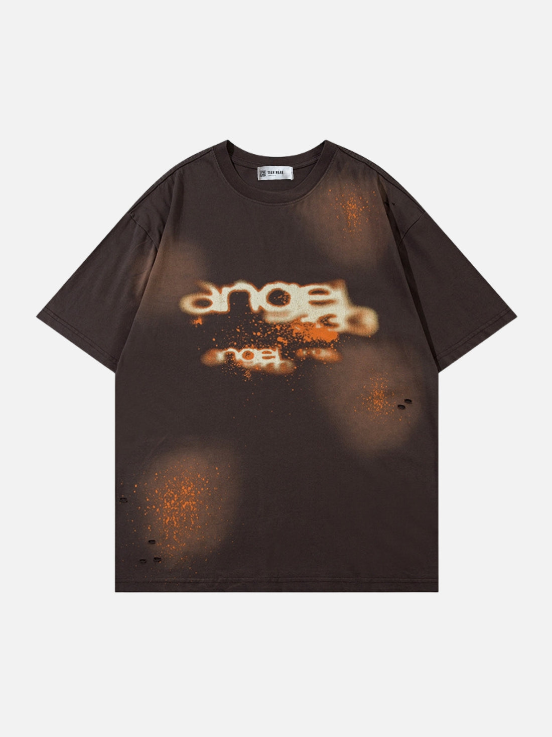 FIRE ANGEL - Oversized Print T-shirt