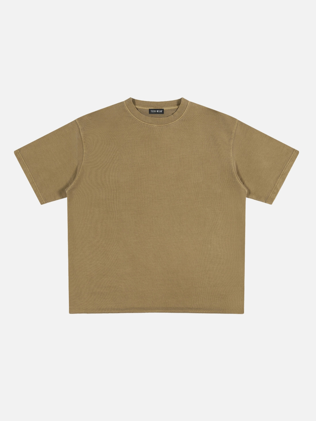 CENORIO - Oversized Basic T-Shirt Khaki | TEENWEAR.EU