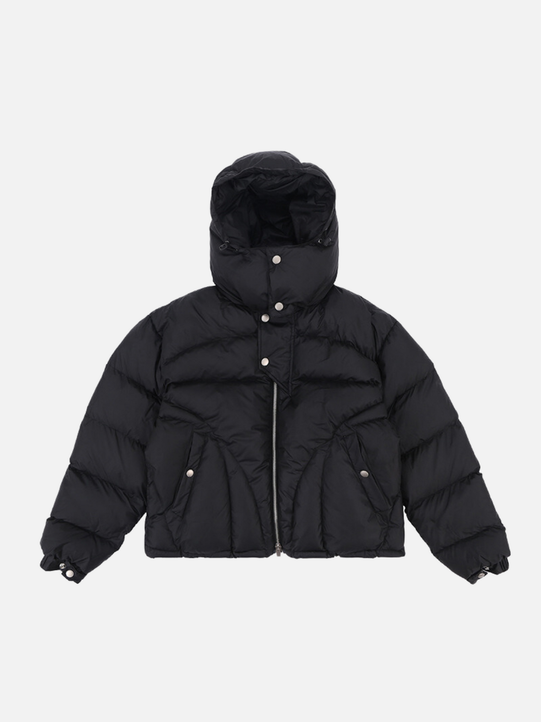 COSMO - Puffer Basic Jacket Black | TEENWEAR.EU