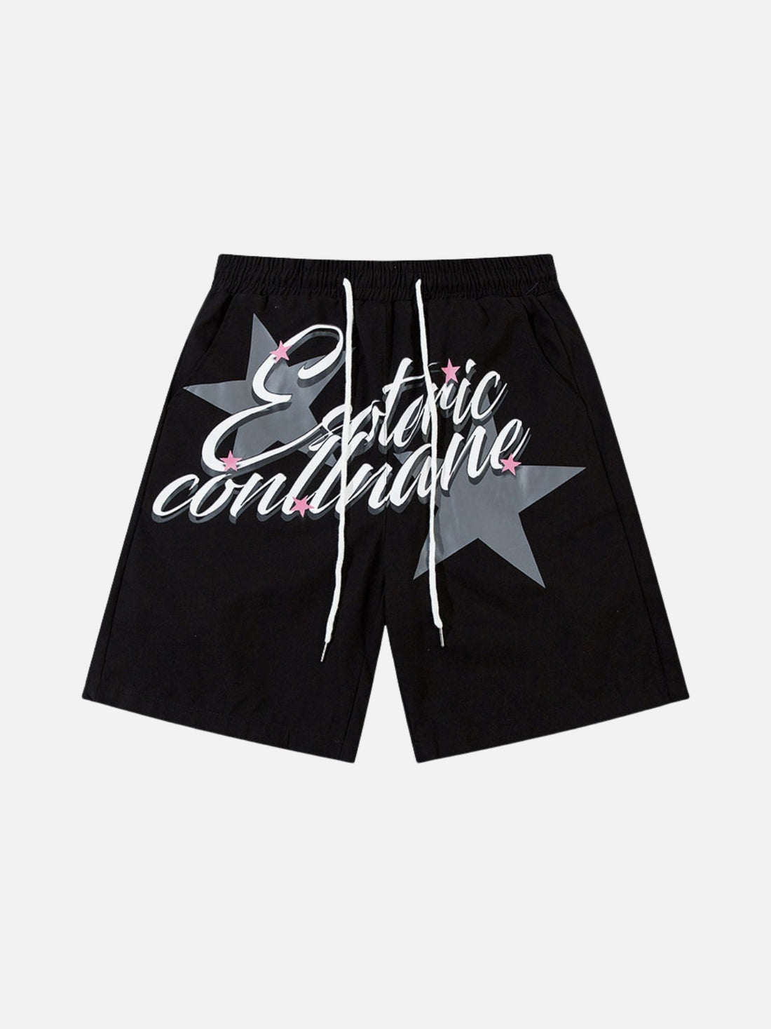 ESOTERIC - Regular Graphic Shorts Purple | Teenwear.eu