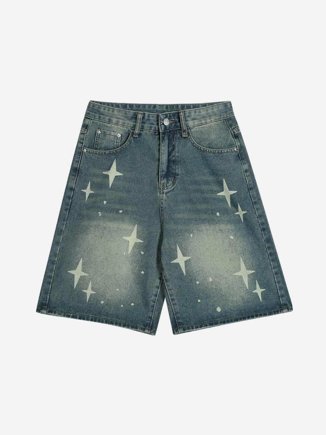 STARENDS - Regular Graphic Shorts Blue | Teenwear.eu