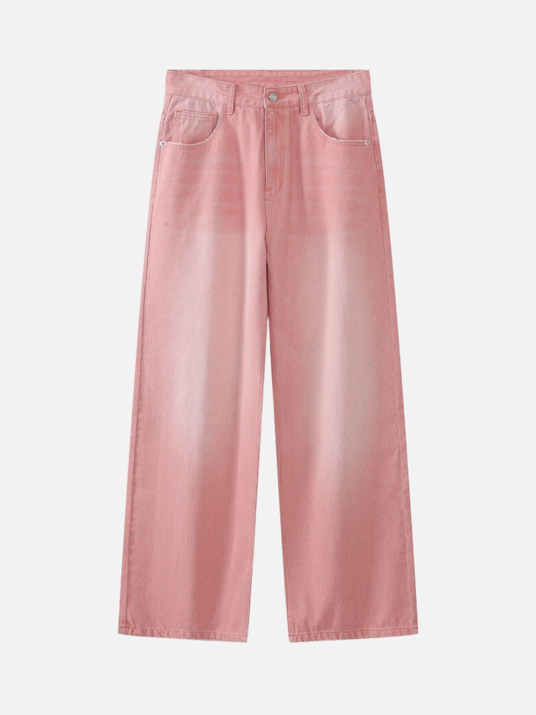 GRADIENT - Loose Basic Jeans Pink | TEENWEAR.EU