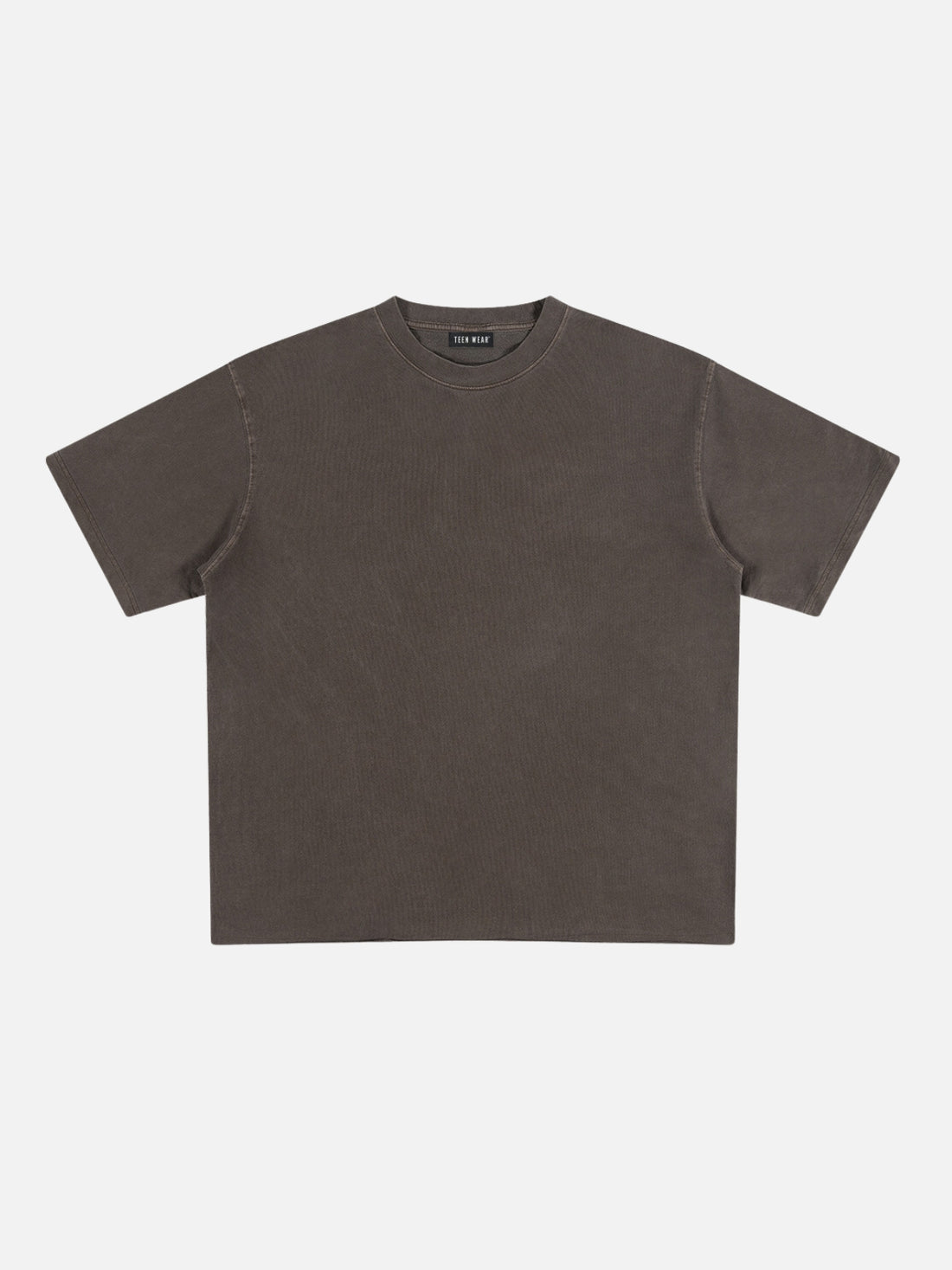 CENORIO - Oversized Basic T-Shirt Brown | TEENWEAR.EU