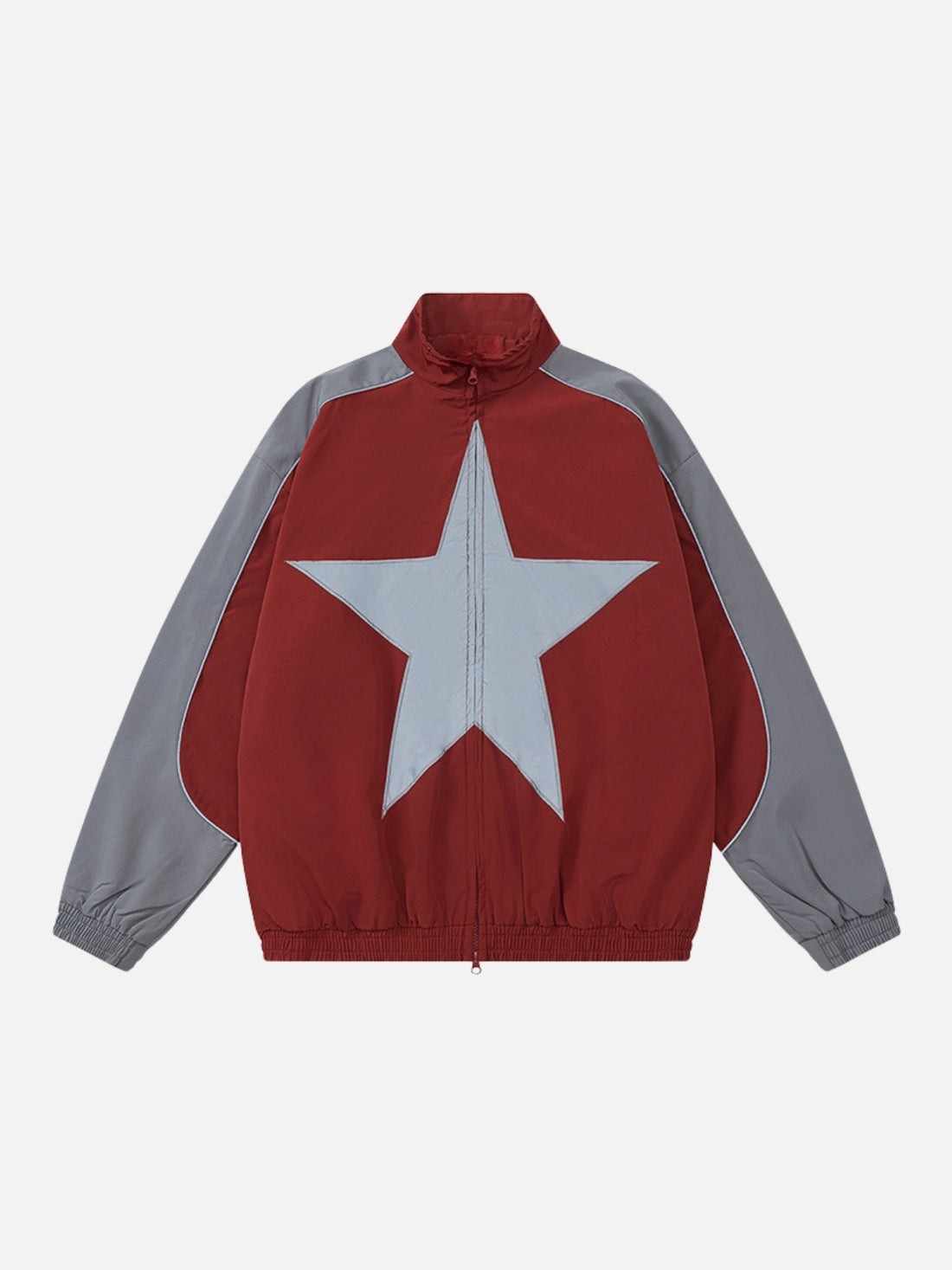 BIG STAR - Oversized Graphic Jacket Red | TEENWEAR.EU