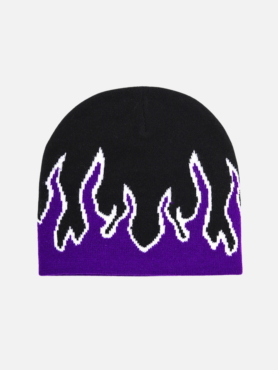 ON FIRE - Graphic Beanie Purple One Size | TEENWEAR.EU