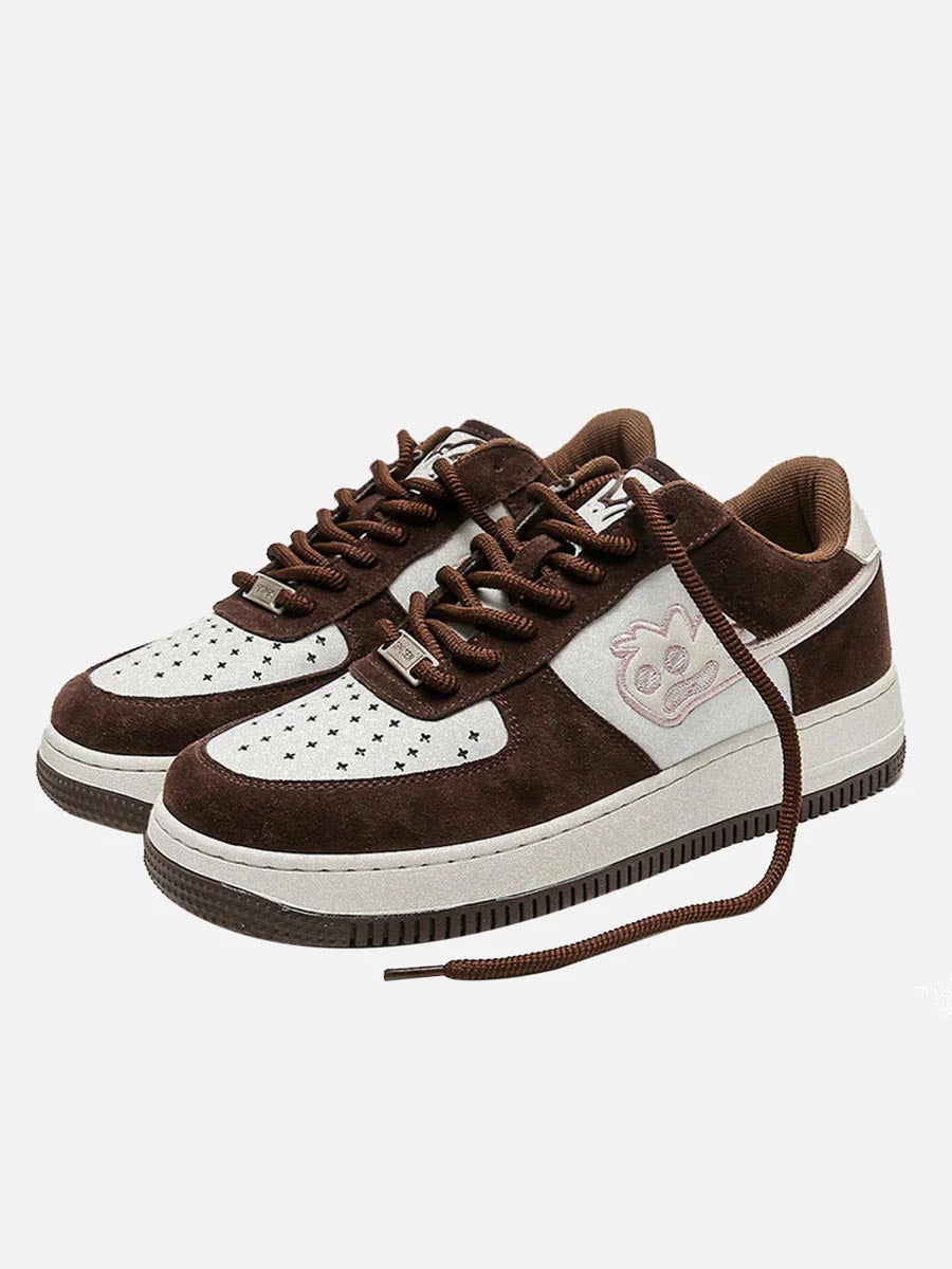 LITTLE MONSTER - Sneakers Brown | Teenwear.eu